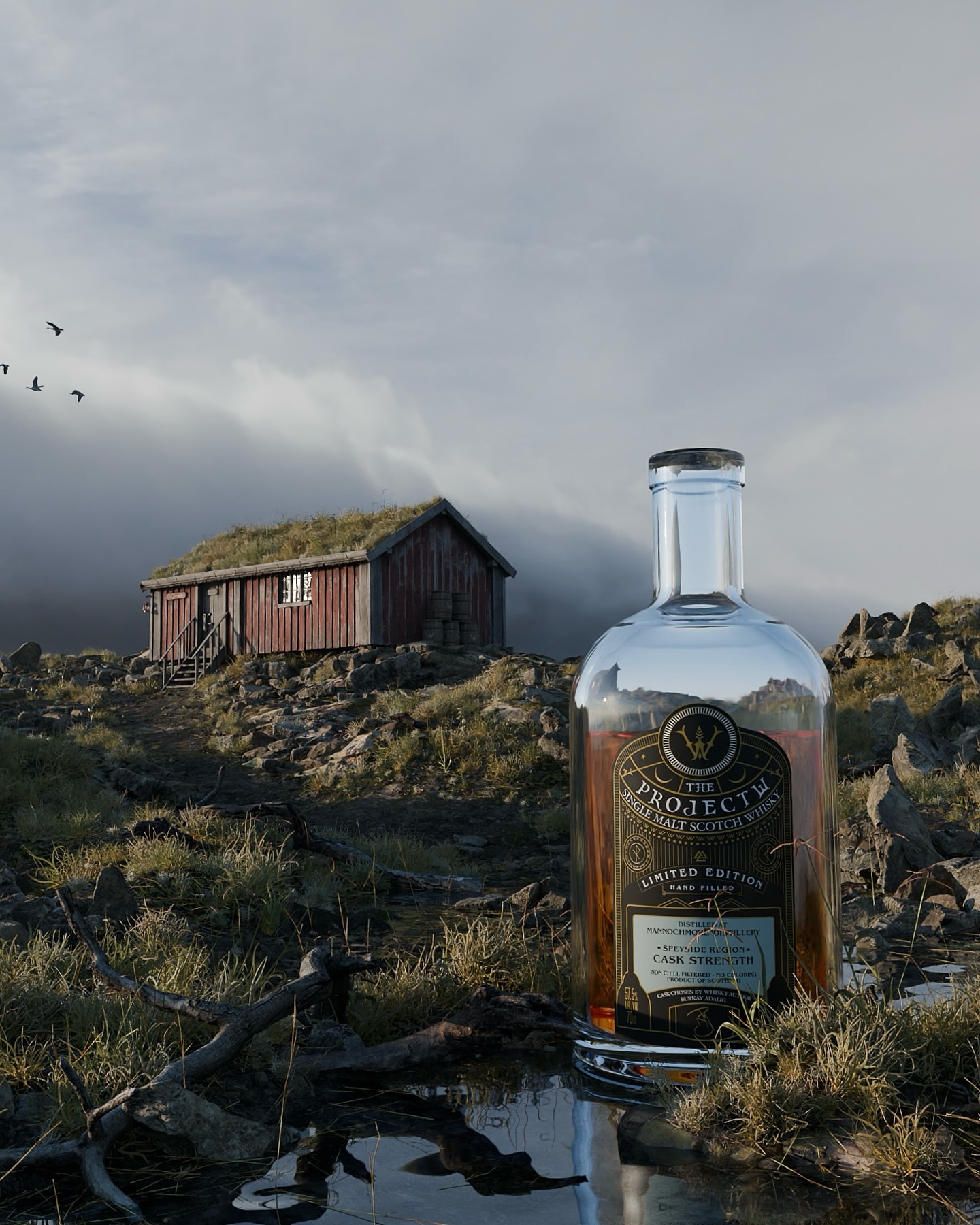 Spring breeze in Speyside; flowers bloom, rivers come to life... Liquid sunshine comes out of the beautiful copper stills of Mannochmore. 

Head to ou